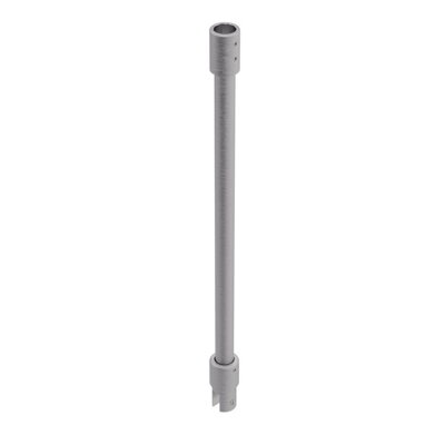 Stabilizačná tyč - "Sklo - Strop". Prevedenie: Okrúhla / Kartáčovaná. L = 500 alebo 1000 mm