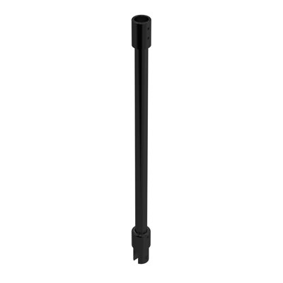 Stabilizačná tyč - "Sklo - Strop". Prevedenie: Okrúhla / Čierna / Matná. L = 500 alebo 1000 mm