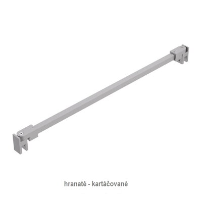 Stabilizačná tyč - "Sklo - Sklo". Prevedenie: Hranatá / Kartáčovaná. L = 1000, alebo 1200 mm