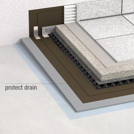 protect drain - Drenážna a separačná plachta