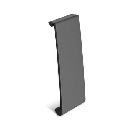PATIO-Spojka pre balkónový profil hliníkový - farba antracit - h = 40, 60,  80, alebo 100 mm  
