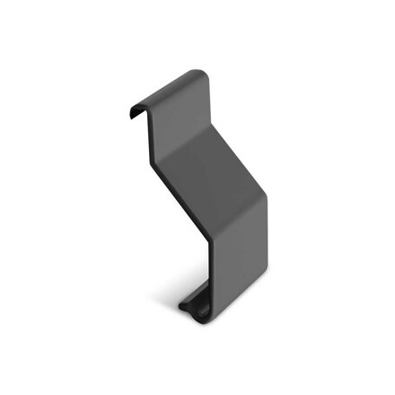 PATIO-Spojka pre balkónové ukončovacie profily hliníkové - farba antracit - h = 40 mm, pre hrúbku dlažby 20, alebo 30 mm