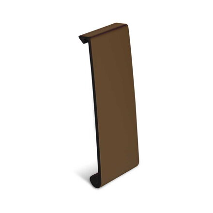 PATIO-Spojka pre balkónový profil hliníkový - farba hnedá - h = 40, 60,  80, alebo 100 mm  