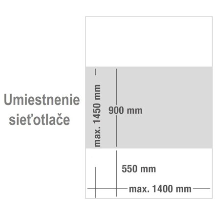 VITRO Sklenená sprchovacia zástena z číreho skla - so sieťotlačou "Trámový dekor". Hrúbka skla = 8 mm / Výška = 2000 mm /  Šírka: 800 mm, 900 mm, 1000 mm, 1200 mm, alebo 1400 mm