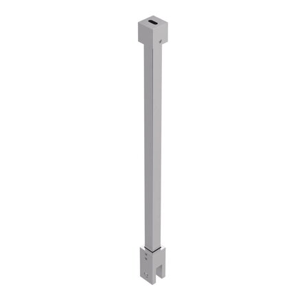 Stabilizačná tyč - "Sklo - Strop". Prevedenie: Hranatá / Kartáčovaná. L = 500 alebo 1000 mm