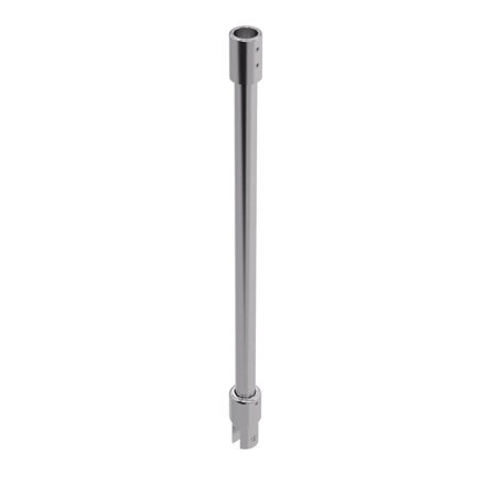 Stabilizačná tyč - "Sklo - Strop". Prevedenie: Okrúhla / Lesklá / Pochrómovaná. L = 500 alebo 1000 mm
