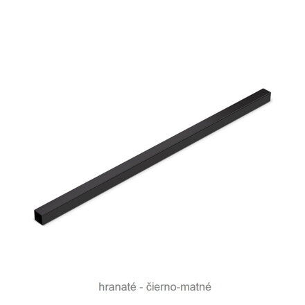 Stabilizačná tyč - Okrúhla / Čierna / Matná. L = 125, 300, 500, 1000, 1200, alebo 1500 mm