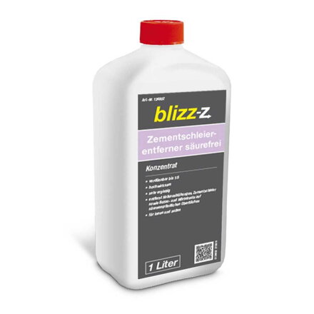 blizz-Odstraňovač cementových povlakov - koncentrát bez obsahu kyselín